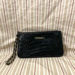 Anne Klein Patent Leather Wristlet